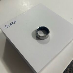Oura Gen3 Heritage Silver US8 Set